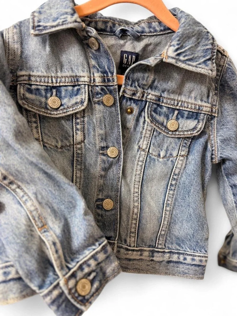 GAP Kids Light Blue Denim Trucker Jacket